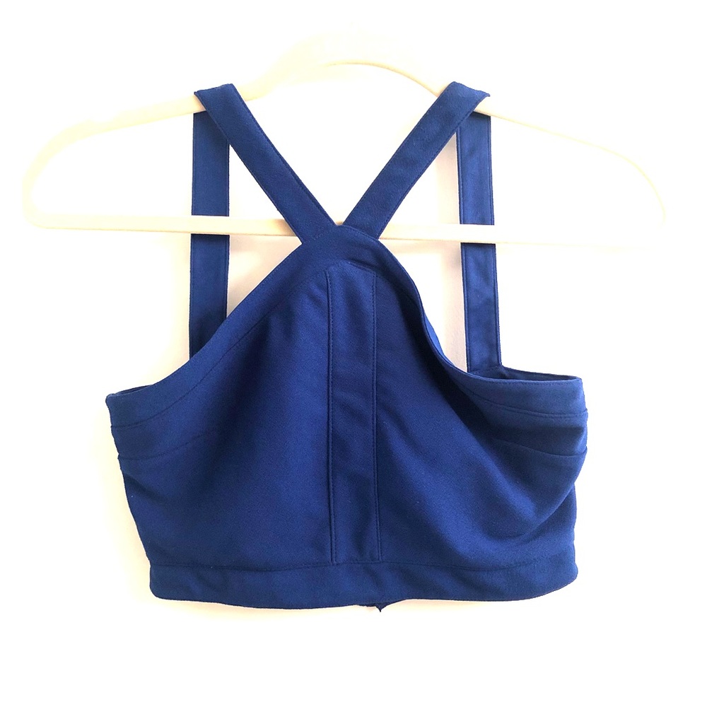 Small Missguided royal blue crop top 💙